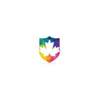 esdoorn- blad logo ontwerp. Canada symbool logo. vector