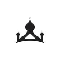 islamitisch logo, moskee vector