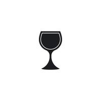 glas wijn icoon vector