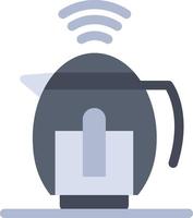 thee pot onderhoud technologie vlak kleur icoon vector icoon banier sjabloon