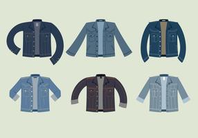 Blue Jean Jacket Gratis Vector