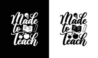 leraar citaat t overhemd ontwerp, typografie vector