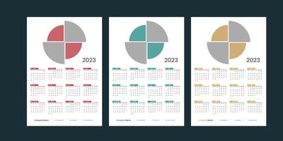 wandkalender 2023 vector