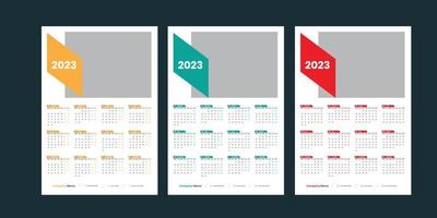 wandkalender 2023 vector