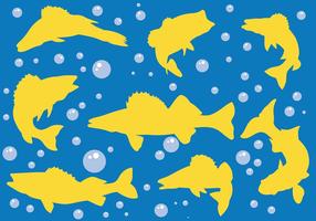 Gratis Walleye Pictogrammen Vector