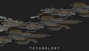 ultramodern microchip achtergrond vector illustratie. vector behang