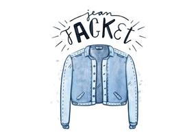 Gratis Blue Jean Jacket vector