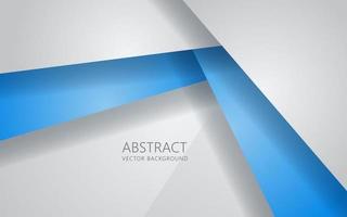 abstract blauw en wit driehoek overlappende lagen meetkundig vormen achtergrond een combinatie eps10 vector