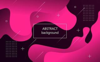 abstract donker Purper roze vloeistof kleur helling golvend meetkundig vloeistof vorm achtergrond. eps10 vector