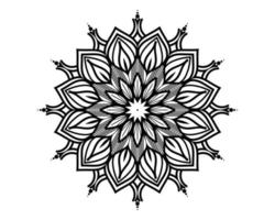 mandala kunst ontwerp vector sjabloon