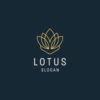 lotus logo pictogram ontwerpsjabloon vector