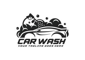 auto wassen logo ontwerp vector illustratie