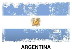 Argentinië vlag ontwerp vector
