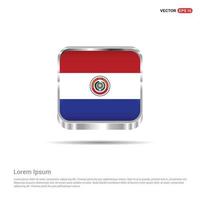 Paraguay vlaggen ontwerp vector