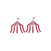 circus logo illustratie ontwerp vector