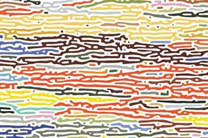 kleurrijk turing abstract patroon vector