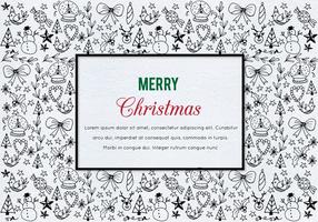 Gratis Vector Kerst Illustratie