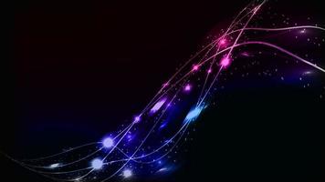 abstract veelkleurig blauw paars rood en groen mooi digitaal modern magisch glimmend elektrisch energie laser neon structuur met lijnen en golven strepen, achtergrond vector