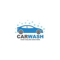 auto wassen gemakkelijk vlak logo vector