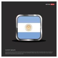 Argentinië vlag ontwerp vector