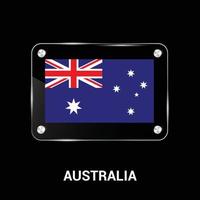 Australië vlag ontwerp vector