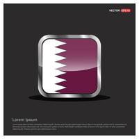 qatar vlag ontwerp vector