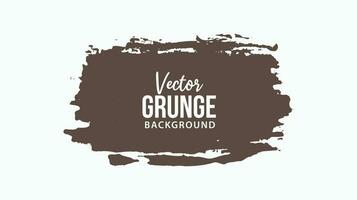 modern grunge penseelstreek vector