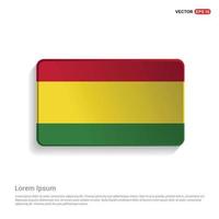 Bolivia vlag ontwerp vector