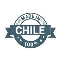 Chili postzegel ontwerp vector