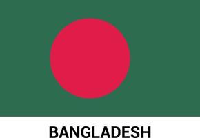 Bangladesh vlag ontwerp vector