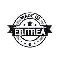 eritrea postzegel ontwerp vector