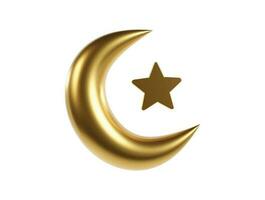 Ramadan icoon illustratie 3d vector