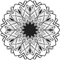 elegant mandala patroon ontwerp illustratie vector