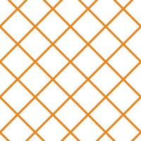 naadloos patroon met modieus elegant cel gingang. plaid kleding stof. kris kruis strepen. kleurrijk oranje patroon voor achtergronden en omhulsel papier. vector