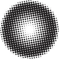 meetkundig stippel cirkel halftone vorm vector