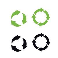 recycle pictogram vector ontwerp