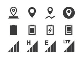 Mobiel Pictogram vector