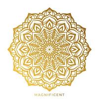 abstract prachtig mandala kunst rijkdom, overvloed, welvaart circulaire vector ontwerp