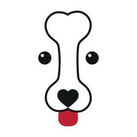 hond logo illustratie vector