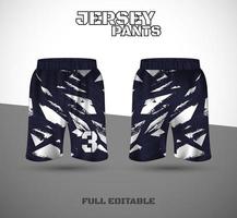 basketbal sport- kort sjabloon kleding. basketbal Jersey korte broek. vector t-shirt.