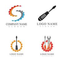 onderhoud logo sjabloon vector illustratie ontwerp