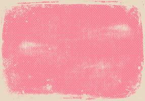 Grunge Roze Stippenachtergrond vector