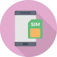 telefoon sim vector illustratie Aan een achtergrond.premium kwaliteit symbolen.vector pictogrammen voor concept en grafisch ontwerp.