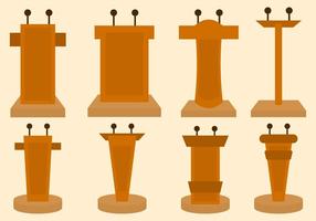 Gratis Lectern Vector