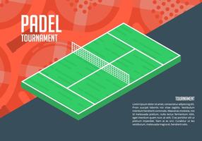 Padel Achtergrond vector