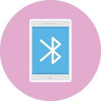 Bluetooth vector illustratie Aan een achtergrond.premium kwaliteit symbolen.vector pictogrammen voor concept en grafisch ontwerp.