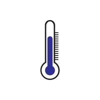 termometer logo illustratie ontwerp vector