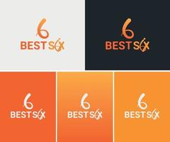 professioneel minimalistische logo ontwerp vector sjabloon, vrij vector, logo sjabloon, het beste logo, zes logo