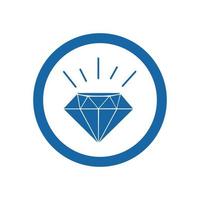 diamant pictogram vectorillustratie vector