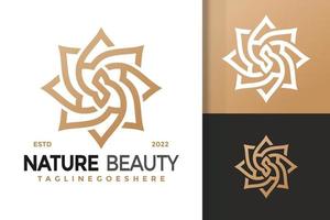 luxe s brief bloem spa logo ontwerp, merk identiteit logos vector, modern logo, logo ontwerpen vector illustratie sjabloon